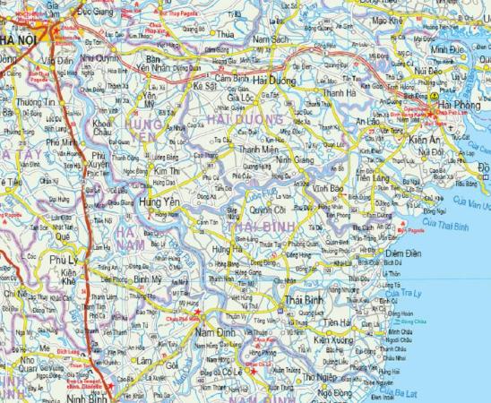 Maps - Road maps, atlases - North Vietnam