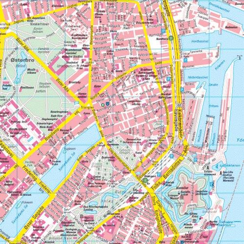 Maps - City maps, atlases - Copenhagen