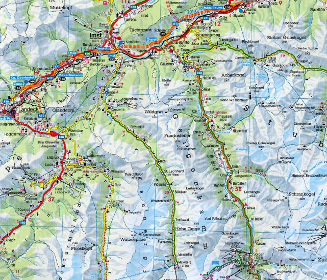 Maps - Road maps, atlases - Austria