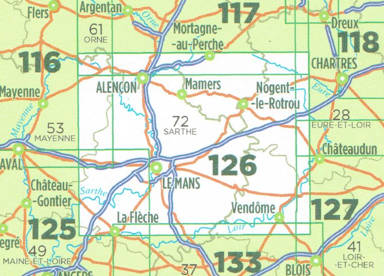 (126) Le Mans, Alençon