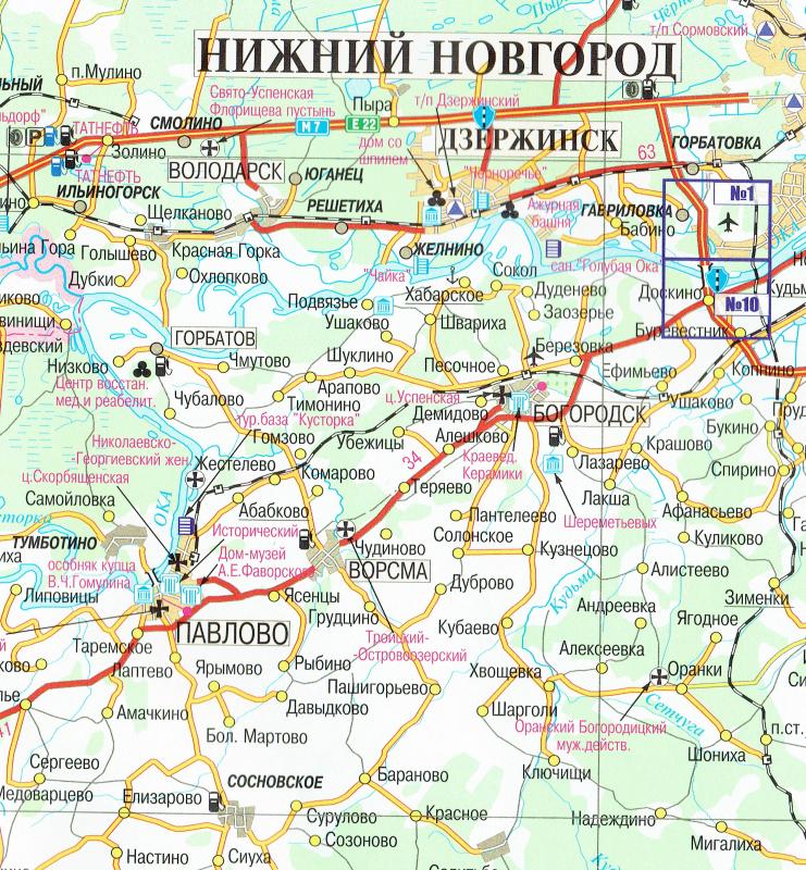 Н новгород карта автозаводского района