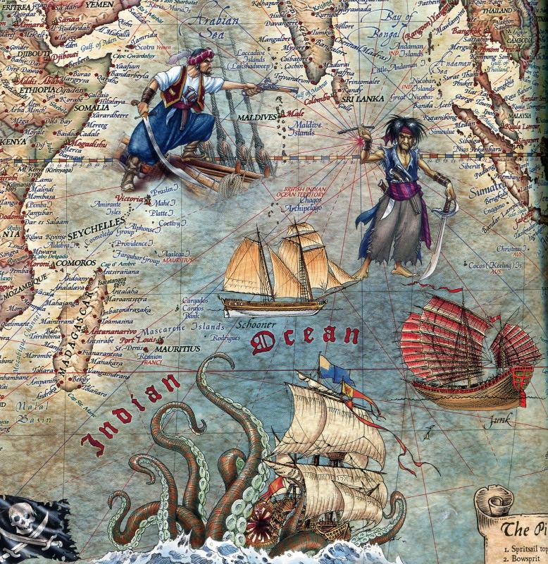 age of pirates 2 map