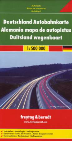 Maps - Road maps, atlases - Deutschland Autobahnkarte