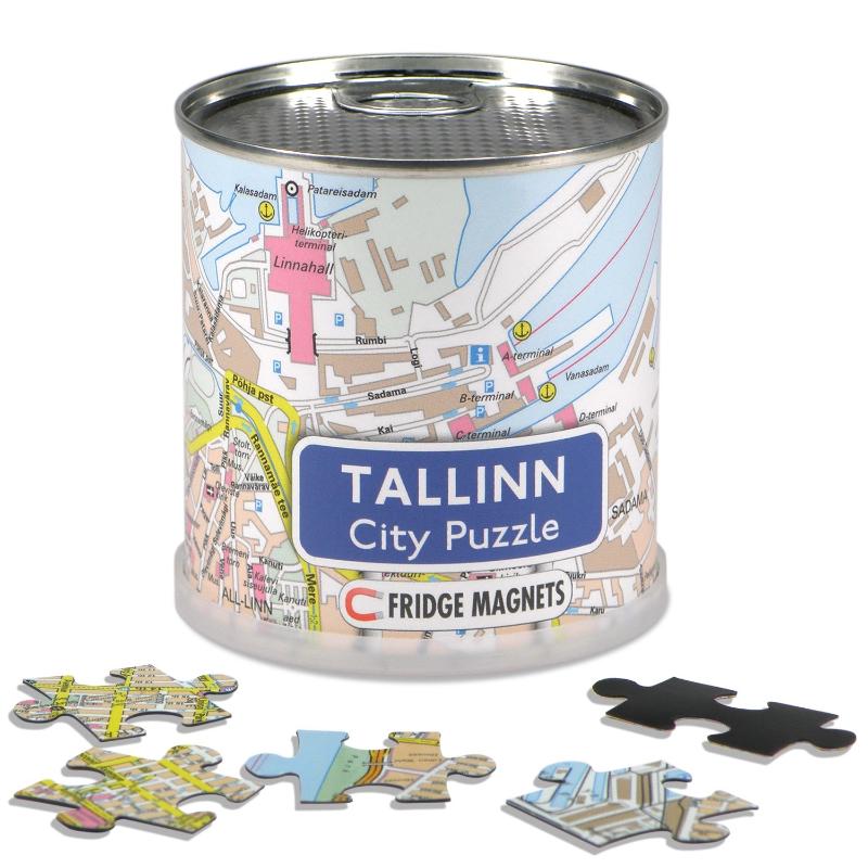 Tallinn city. Magnetic puzzle