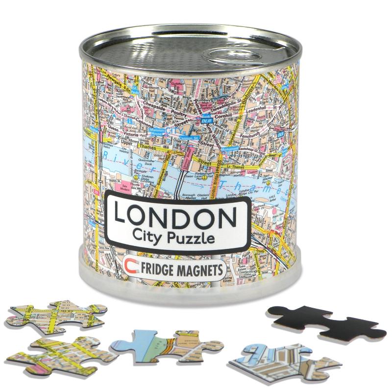 London city. Magnetic puzzle