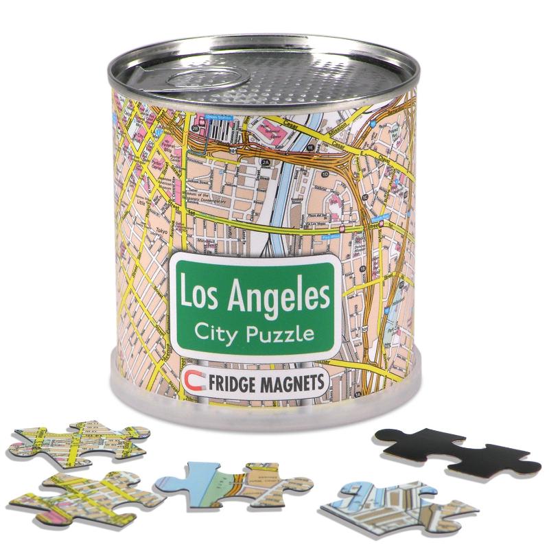 Los Angeles city. Magnetic puzzle