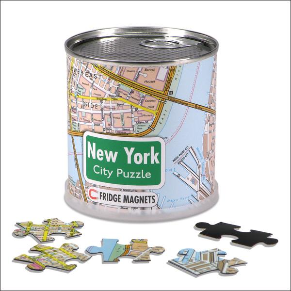 New York city. Magnetic puzzle