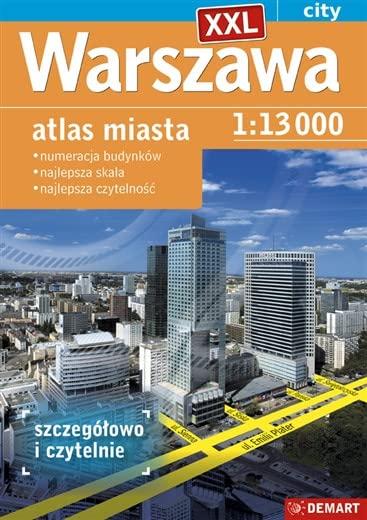 Warszawa atlas miasta